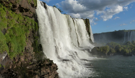 Spectacular Angel falls in Venezuela